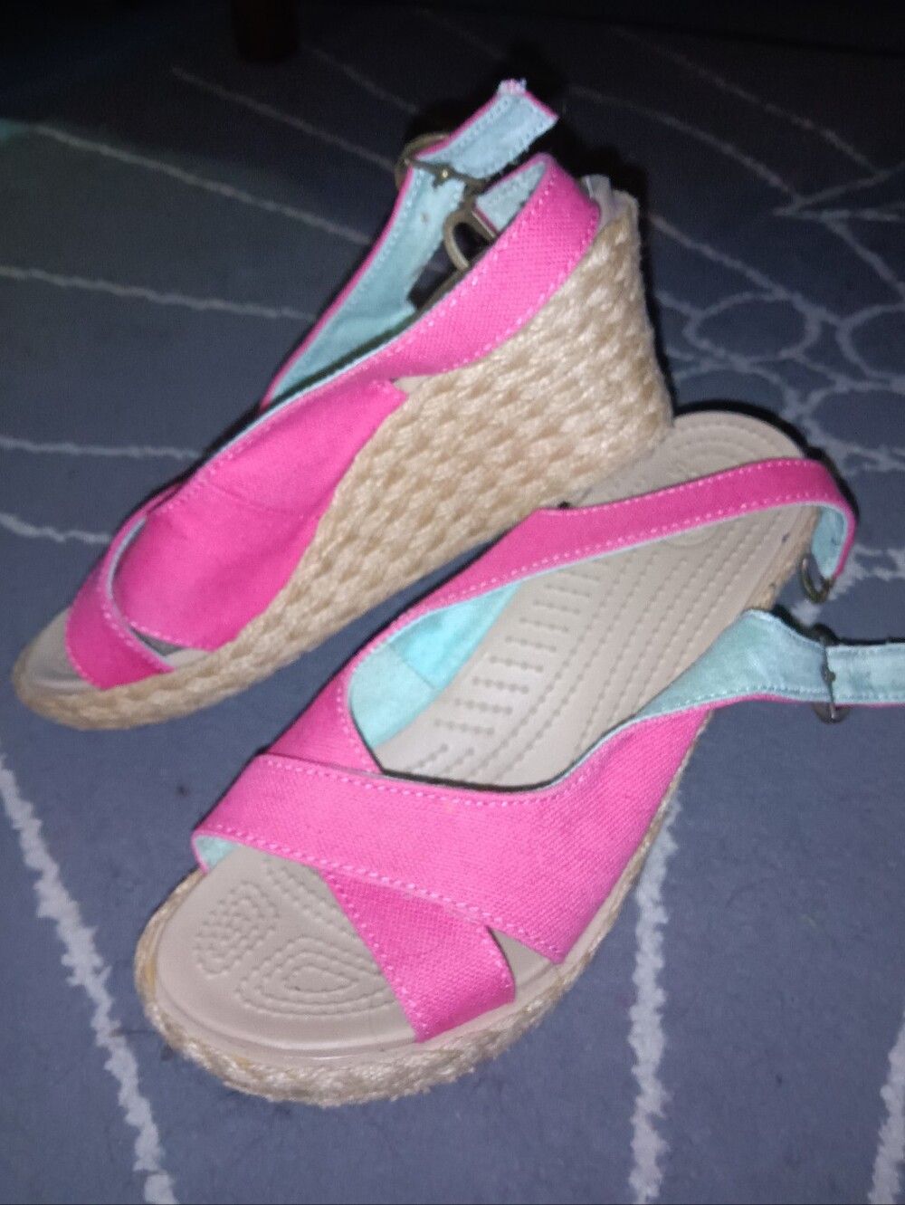 Crocs Pink Wedges